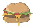 Hamburger Royalty Free Stock Photo