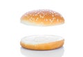 Hamburger bun Royalty Free Stock Photo