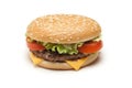 Hamburger isolated Royalty Free Stock Photo