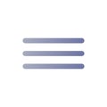 Hamburger menu button pixel perfect flat gradient color ui icon Royalty Free Stock Photo