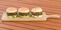 Hamburgers Royalty Free Stock Photo