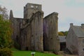 Ruins of the medieval Hambye Abbey Royalty Free Stock Photo