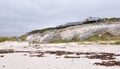 Hamelin Bay: Cliff Boardwalk Royalty Free Stock Photo