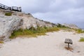 Hamelin Bay: Limestone Cliffs Royalty Free Stock Photo