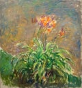 Hamerocallis by French Impressionist Claude Monet