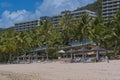 Popular Hamilton Island beach resort Royalty Free Stock Photo