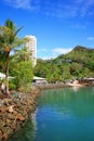 Hamilton Island resort Royalty Free Stock Photo