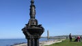 The Hamilton memorial fountain Larne Harbour Co Antrim Northern Ireland made by Sun Foundry Glasgow