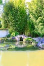 HAMILTON, NZ - FEBRUARY 25, 2015: Chinese Scholar's garden in Hamilton Gardens