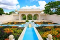 HAMILTON, NZ - FEBRUARY 25, 2015: Indian Char Bagh Garden in Hamilton Gardens