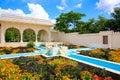 HAMILTON, NZ - FEBRUARY 25, 2015: Indian Char Bagh Garden in Hamilton Gardens