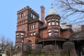 Turreted 19th century mansion