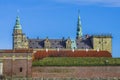 Hamlet's Castle of Kronborg in Denmark Royalty Free Stock Photo