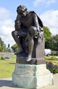Hamlet statue in Stratford-upon-Avon Royalty Free Stock Photo
