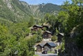 hamlett of Mehlbaum, Blatten bei Naters, Valais, Switzerland