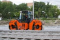 Hamm road roller HD 120 in Yekaterinburg June 22, 2019