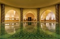 Hammam of Hassan II Mosque in Casablanca Morocco Royalty Free Stock Photo