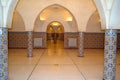 The hammam rooms undergound in Hassan II mosque in Casablanca.