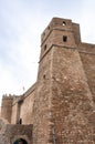 Hammamet, Tunisia- February 07, 2009: Exterior walls of the Kasbah castle 