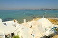 Hammamet - white roofs of medina