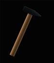 Hammer Black Background