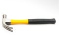 Hammer black and yellow isolate Royalty Free Stock Photo