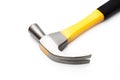 Hammer black and yellow isolate Royalty Free Stock Photo