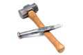 Hammer and chisel