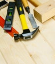 Hammer, chisel, corner and other tools