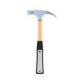 Hammer claw vector construction icon tool work carpentry illustration equipment Royalty Free Stock Photo