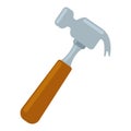 hammer construction tool icon Royalty Free Stock Photo