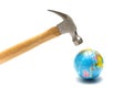 Hammer with earth ball
