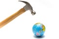 Hammer with earth ball