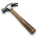 Hammer icon 3D render isolated on white background Royalty Free Stock Photo