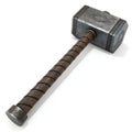 Hammer icon 3D render isolated on white background Royalty Free Stock Photo
