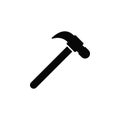 Hammer, icon. Element of simple icon for websites, web design, mobile app, infographics. Thick line icon for website design and