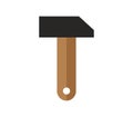 Hammer icon illustrated in vector on white background