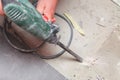 Hammer mason work floor tool