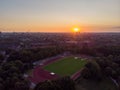 Hammer Park in Hamburg Royalty Free Stock Photo