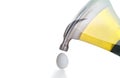Hammer Smashing Egg Royalty Free Stock Photo