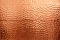 Hammered Copper wall texture Royalty Free Stock Photo