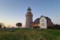 Hammeren Lighthouse is located on the Hammeren peninsula on the northwestern