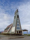 Hammerfest church in Norway Royalty Free Stock Photo