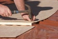 Hammering in a nail