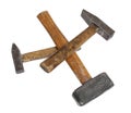 Hammers big large medium small wooden