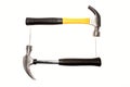 Hammers and nails Royalty Free Stock Photo