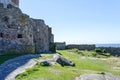 Hammershus castle ruins Royalty Free Stock Photo