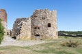 Hammershus castle ruins Royalty Free Stock Photo