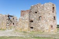 Hammershus castle ruins Royalty Free Stock Photo