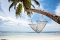 Hammock Hanging On Anse Baleine Beach, Mahe Island, Seychelles